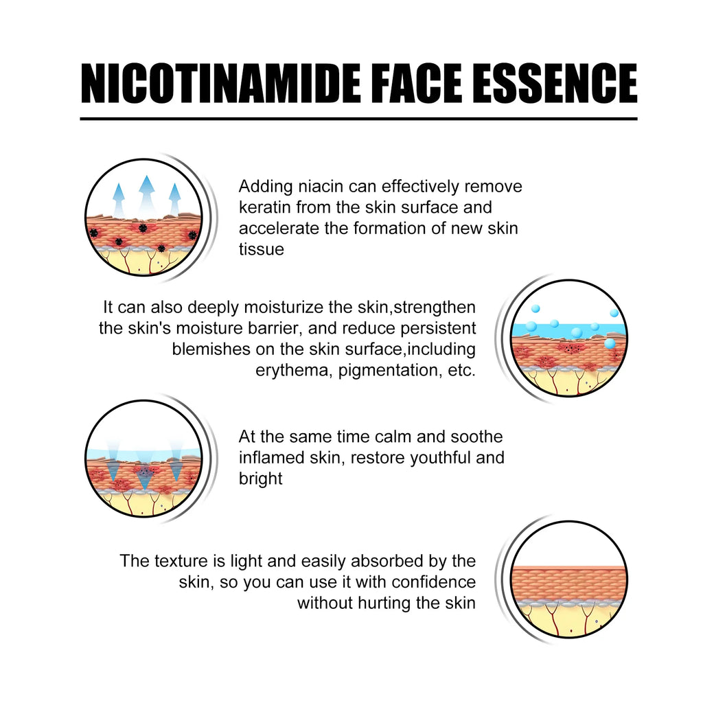 Eelhoe Niacinamide Facial Serum – Brighten, Hydrate & Firm Facial Serum Qst