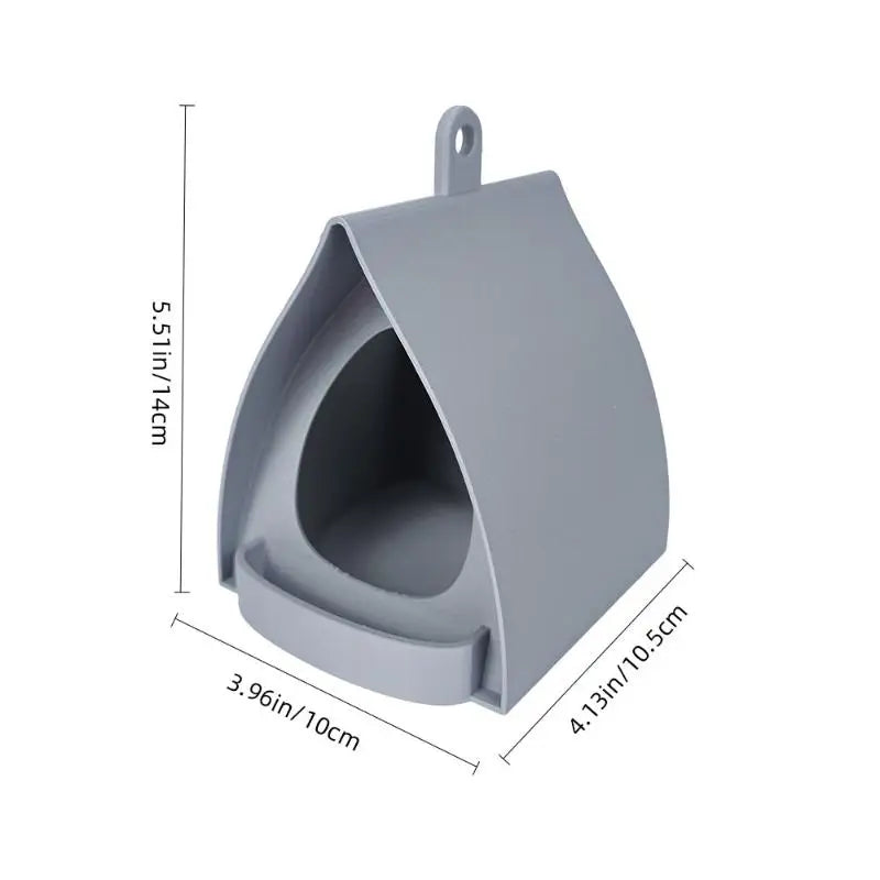 Hanging Bird Feeder House – Outdoor Garden Tree Decor Hanging Bird Feeder Qme