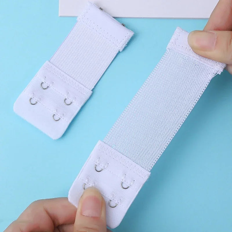 Women's 2-Row Hook Bra Extender Strap – Adjustable, 4 Colors Bra Extender Qme