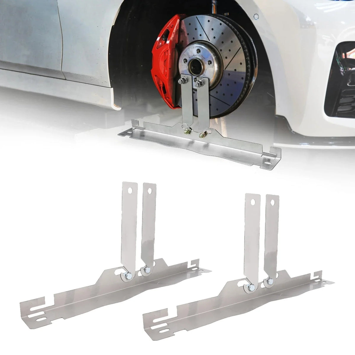Stainless Steel Wheel Alignment Tool Plate – Cars & Trucks Wheel Alignment Tool Qme