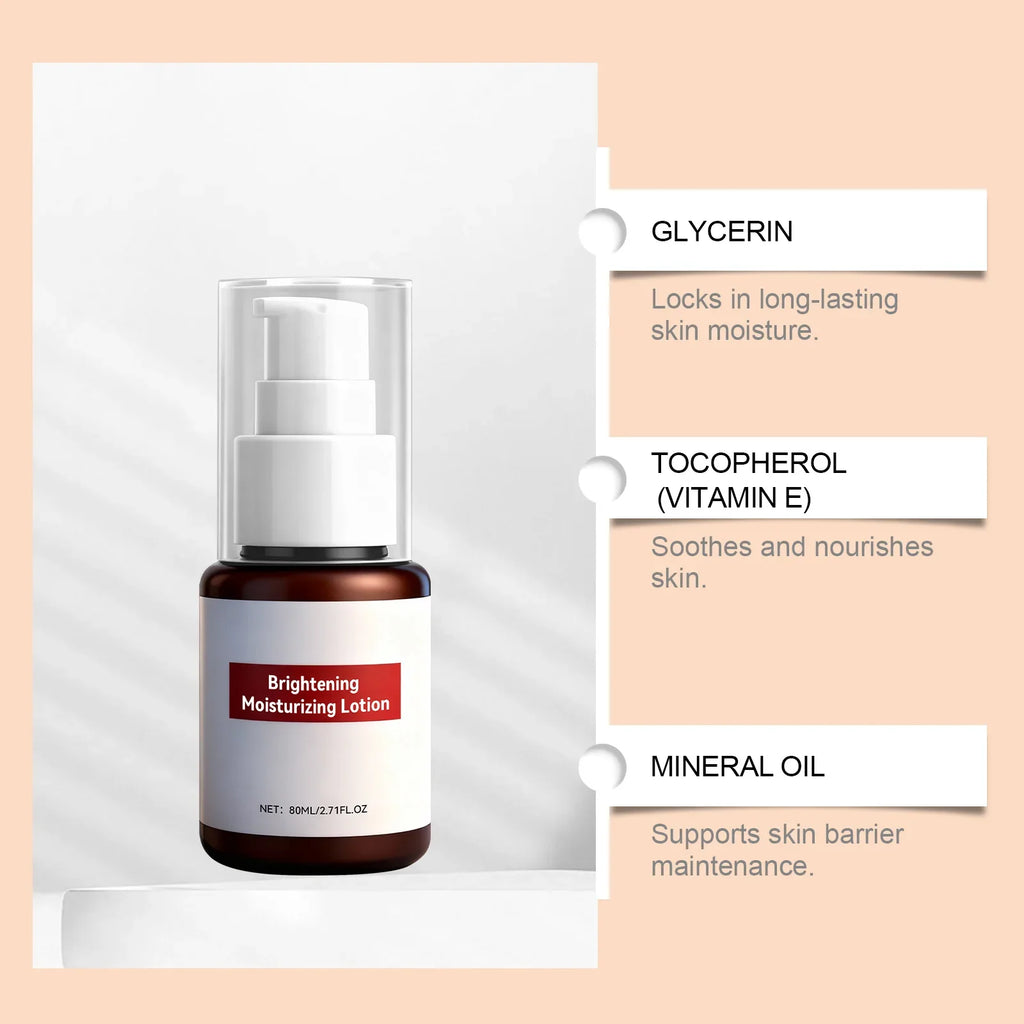 Brightening Vitamin E Moisturizing Lotion – Glow-Boosting Cream Brightening Face Lotion Qme