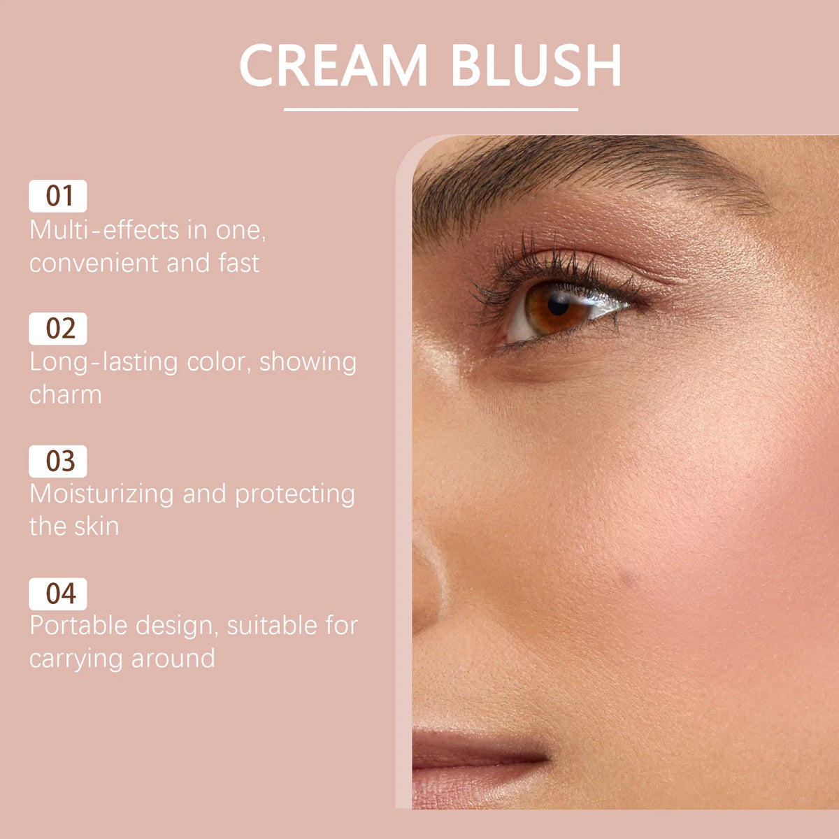 Eelhope Liquid Blush – Weightless Multipurpose Face Blush 20ml Liquid Blush Qst