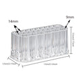 26-Hole Nail Brush Display Shelf & Makeup Tool Organizer Brush Display Organizer Qme Default Title