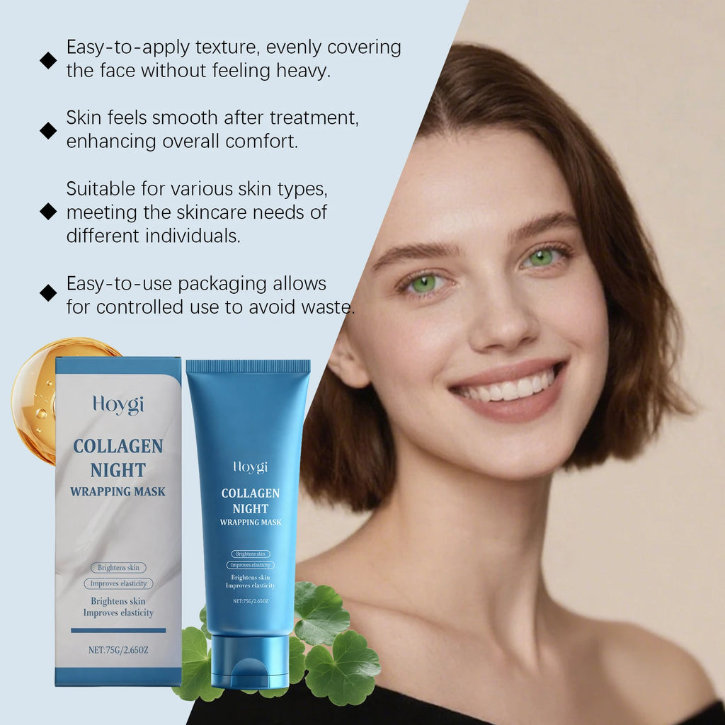 Hoygi Collagen Peel-Off Mask – Hydrating & Exfoliating Peel-Off Face Mask Qst