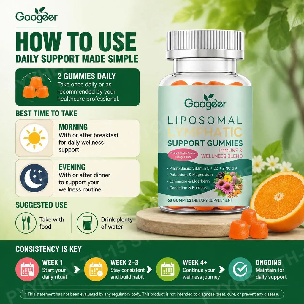 Herbal Wellness Gummies – Vitamin C D3 Zinc Elderberry, 60ct Herbal Wellness Gummies Qst