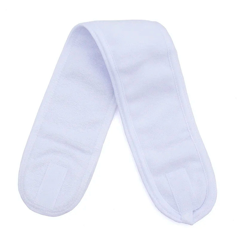 Women's Wide Spa Hairband – Adjustable Cotton Headband Spa Headband Qme