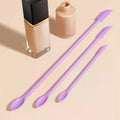 Double-Headed Silicone Spatula – Cosmetic Jar & Bottle Scraper Cosmetic Spatula Tool Qme Default Title
