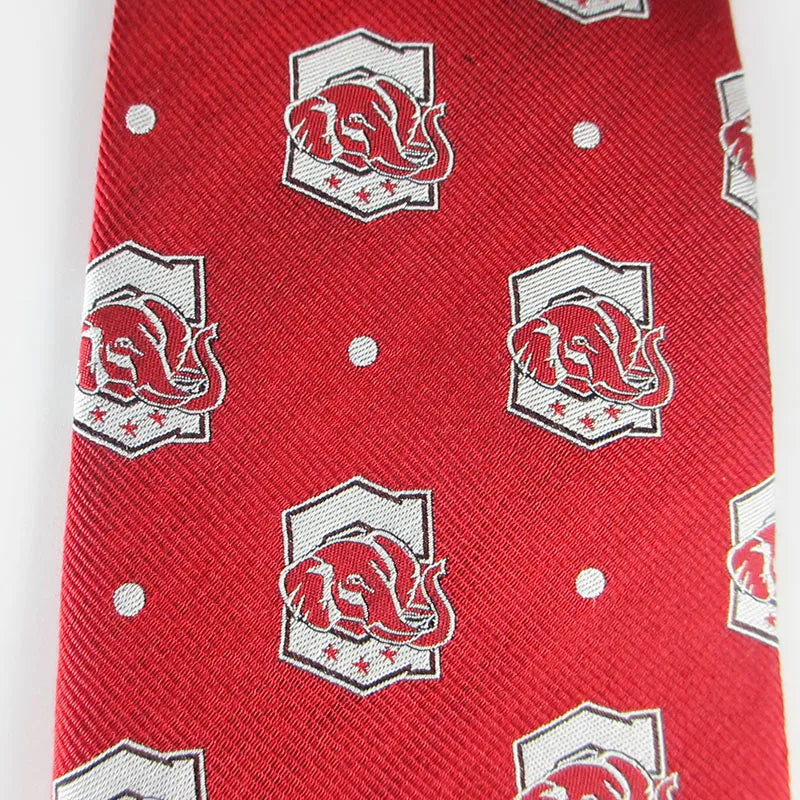 Tailor Smith Handmade Pure Silk Animal Jacquard Necktie Silk Necktie Qme