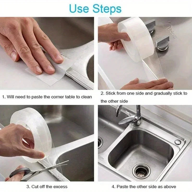 Waterproof Nano Sealing Tape – Multi-Surface, Stain Resistant Waterproof Sealing Tape Qme