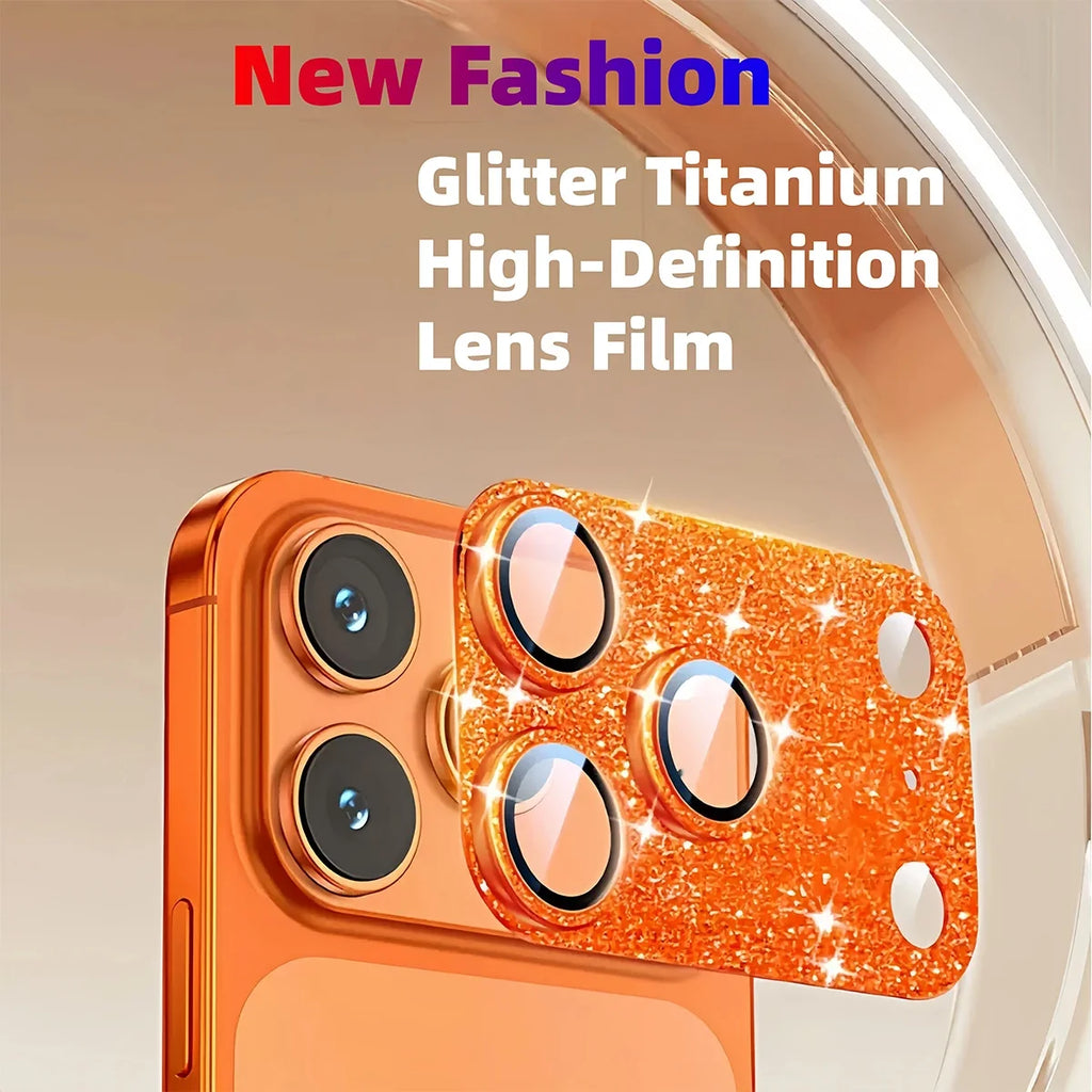 Shiny Camera Lens Protective Film for iPhone 17 Pro Max Camera Lens Protector Qme