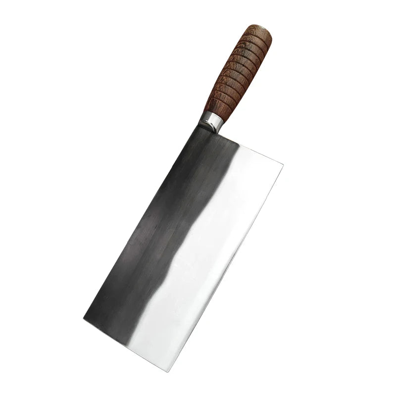 InLeung Chinese Cleaver – Handmade Stainless Steel Chef Knife Kitchen Cleaver Knife Qst Cleaver Knife A