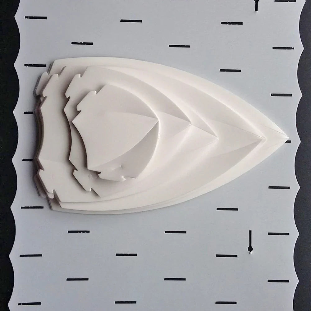 Nordic Lotus Flower Lamp Shade | Modern 6-Layer Design Decorative Lamp Shade Qme