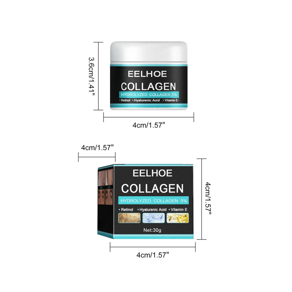 Men's Collagen Face Cream – Firming, Smoothing & Moisturizing Men's Face Cream Qme