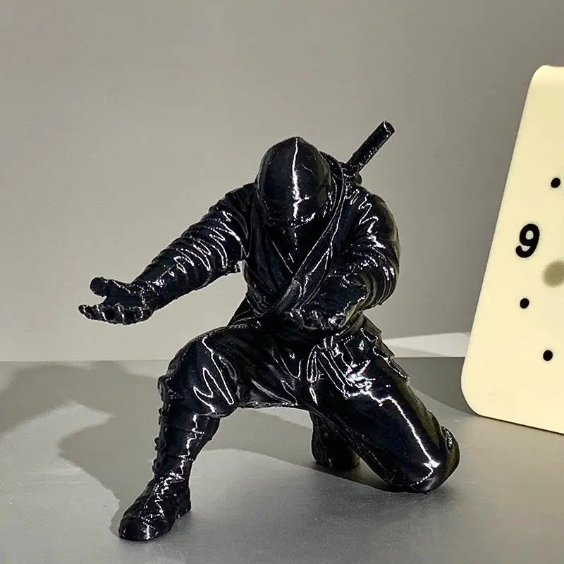 3D Printed Soldier Pen Holder – Stylish Desktop Organizer Desktop Pen Holder Qme