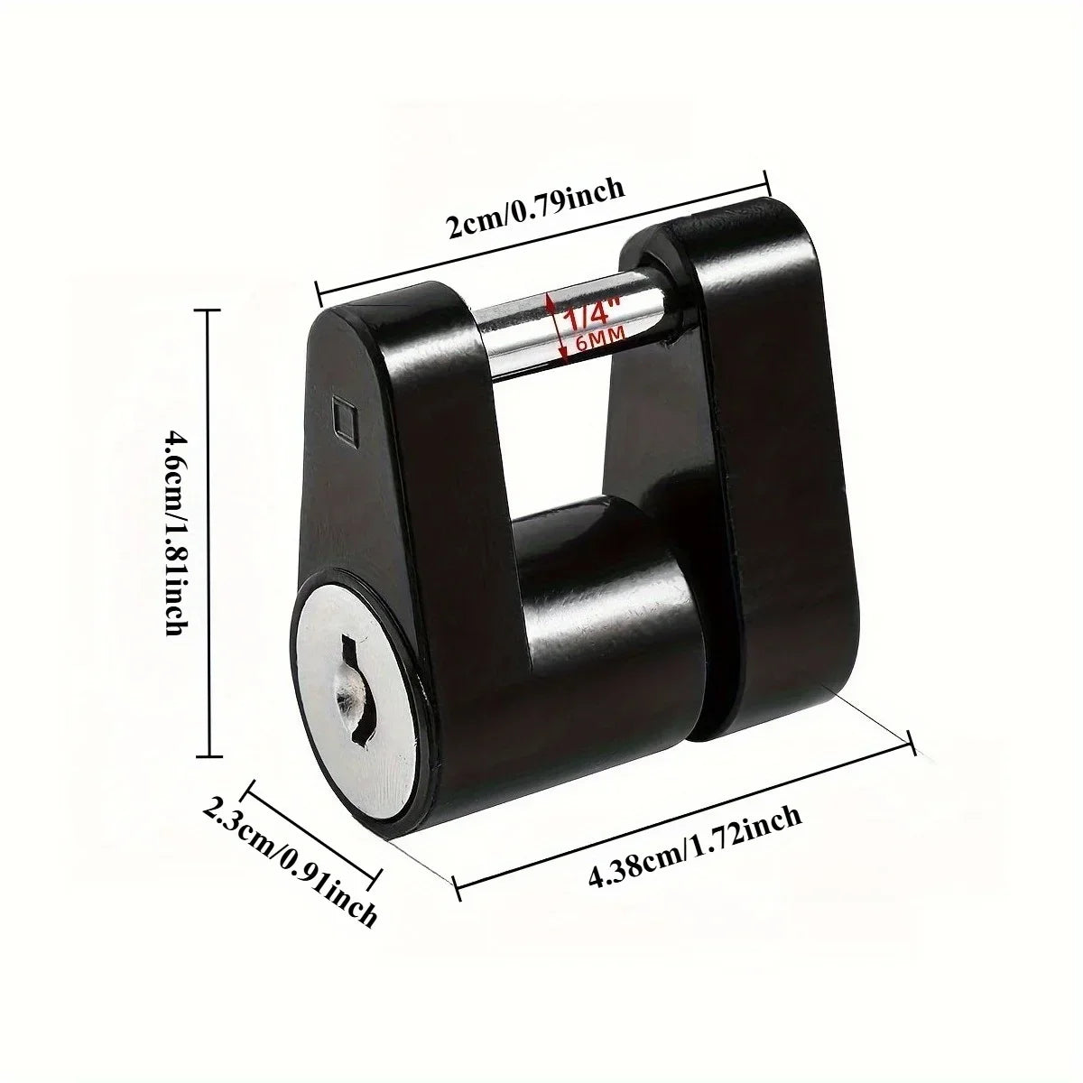 Trailer Hitch Lock – Secure Farm & Agricultural Trailer Coupler Trailer Hitch Lock Qme