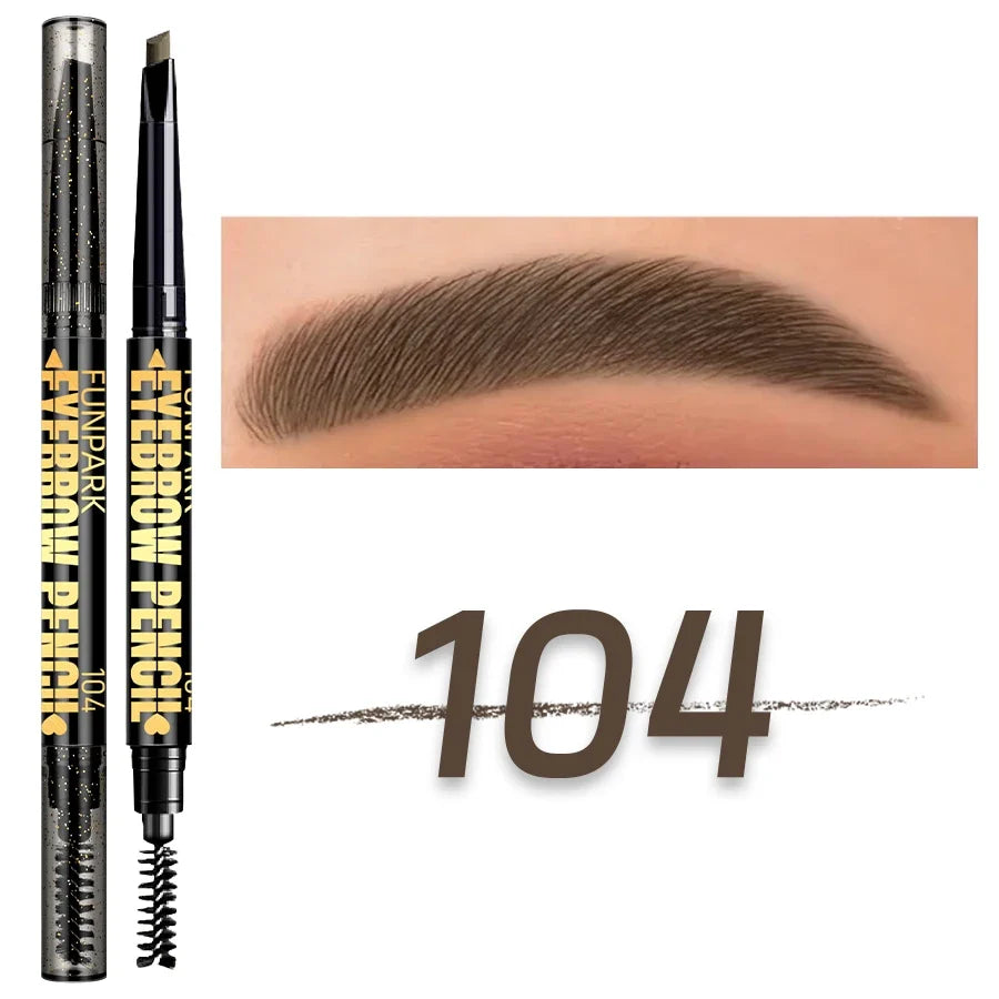 Double-Head Waterproof Eyebrow Pencil – 5 Shades | Qme Eyebrow Pencil Qme 104