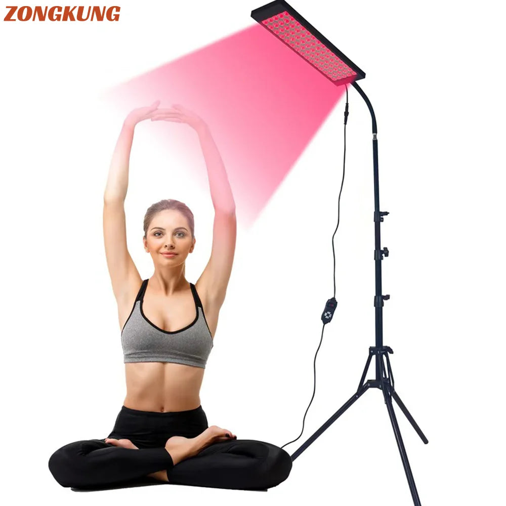 75-LED Red Light Therapy Panel 660nm 850nm – Face & Body Red Light Therapy Panel Qst