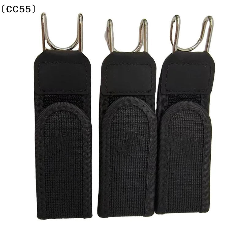 Buckleless Elastic Belt – Adjustable Metal Hook Invisible Fit Elastic Waist Belt Qst
