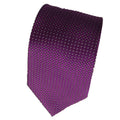 Purple Floral Stripe Elegant Necktie | Tuxedo Fashion Tie Formal Necktie Qme RT17