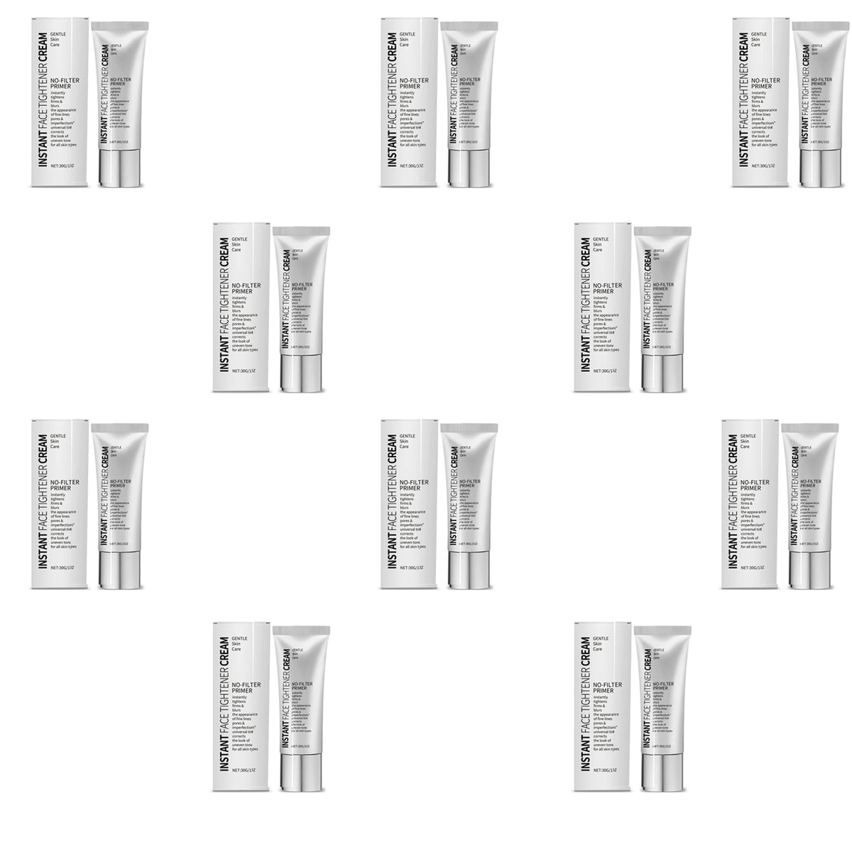 Hydrating Makeup Primer – Pore-Blurring Moisturizing Face Cream Makeup Primer Cream Qst 10pcs