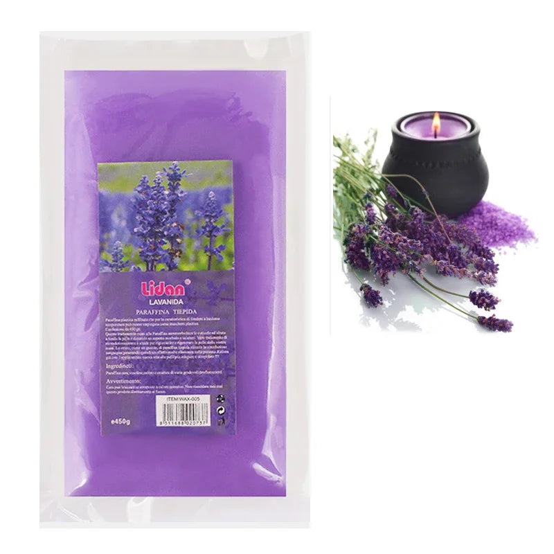 VamsLuna 450g Paraffin Wax for Hands & Feet – 6 Scents Paraffin Spa Wax Qst Lavender
