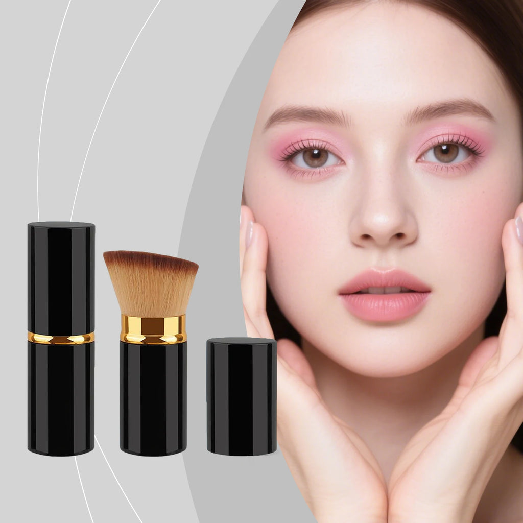 Large Angled Makeup Brush – Dense Soft Bristles, Foundation & Blush Makeup Brush Qst