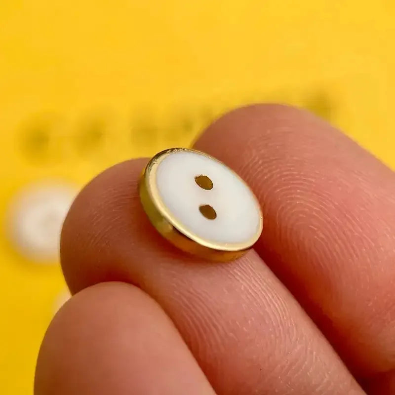 Resin Circular 2-Hole Sewing Buttons | DIY Craft Accessory Sewing Buttons Qme