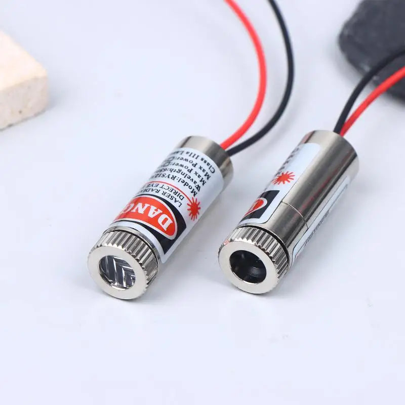 650nm 5mW Red Laser Diode Module – Point, Line & Cross 5V Laser Diode Module Qme