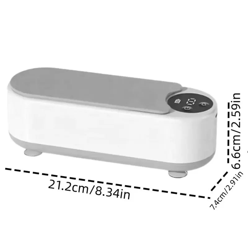 Ultrasonic Eyeglasses Cleaning Machine – Portable Auto Cleaner Ultrasonic Cleaner Qme