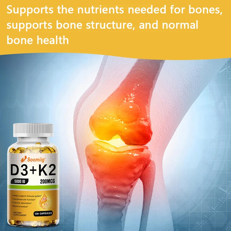 Vitamin K2 MK-7 Supplement – Immune, Joint & Heart Support Vitamin Supplement Qst