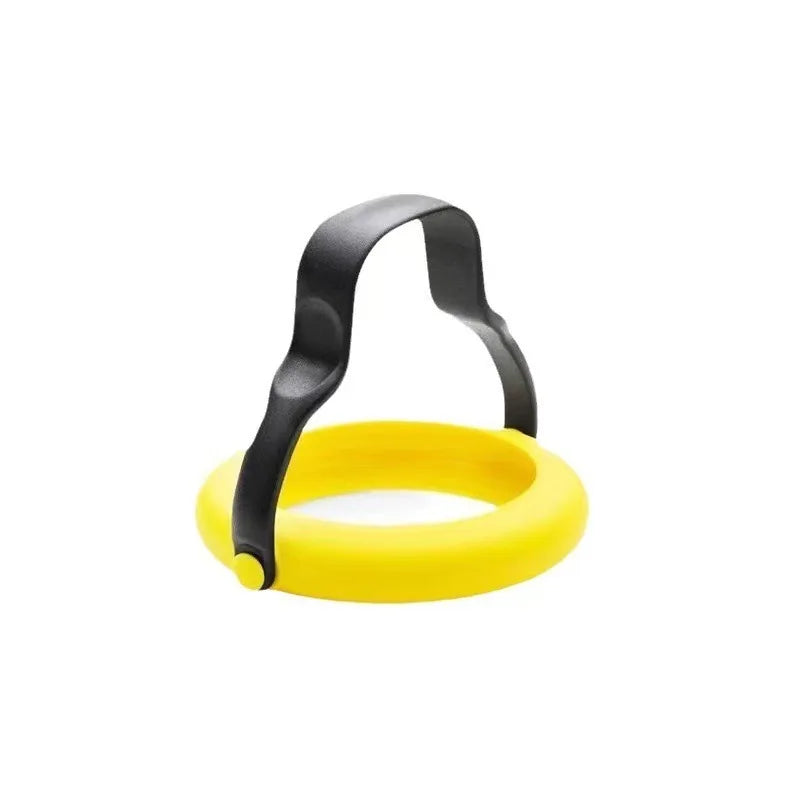 Silicone Egg Ring 3-in-1 Non-Stick Mold with Flip Handle | Qme Egg Ring Mold Qme 1PC