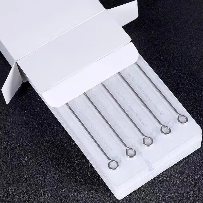 Disposable Tattoo Needles RL RS M1 RM | 316L Steel, EO Sterilized Disposable Tattoo Needles Qme