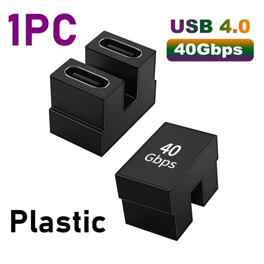 USB-C OTG Adapter 40Gbps 8K60Hz 100W PD Charging Converter USB-C OTG Adapter Qme 40Gbps F