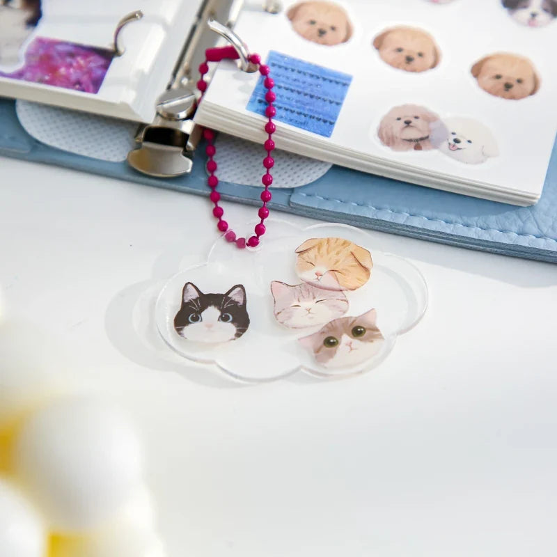 Mr. Paper Cute Animal Flat Stickers – Dumb Brainy Series Decorative Stickers Qme