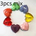 Diamond Heart Handmade Chamomile Facial Soap | Wedding Gift Handmade Bar Soap Qme 3pcs mix