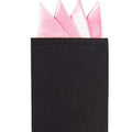 Men's Pre-Folded Pocket Square – Wedding & Party, 14 Colors Pocket Square Qme Pink