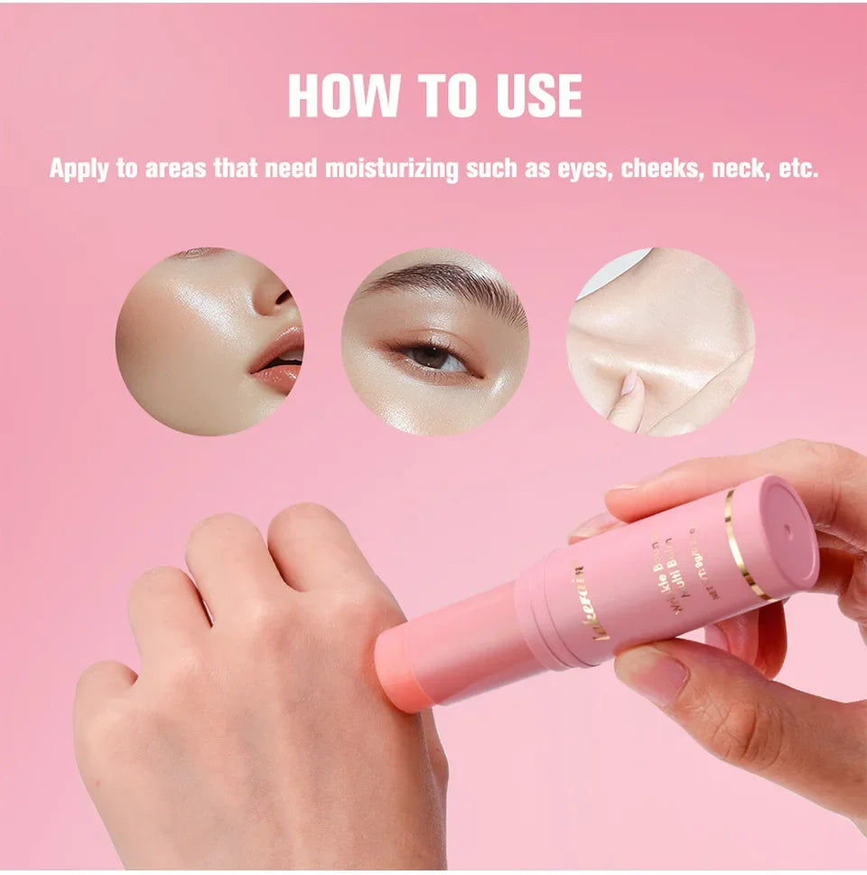 Qme Collagen Bounce Multi Balm Stick – Moisturizing K-Beauty Collagen Balm Stick Qme