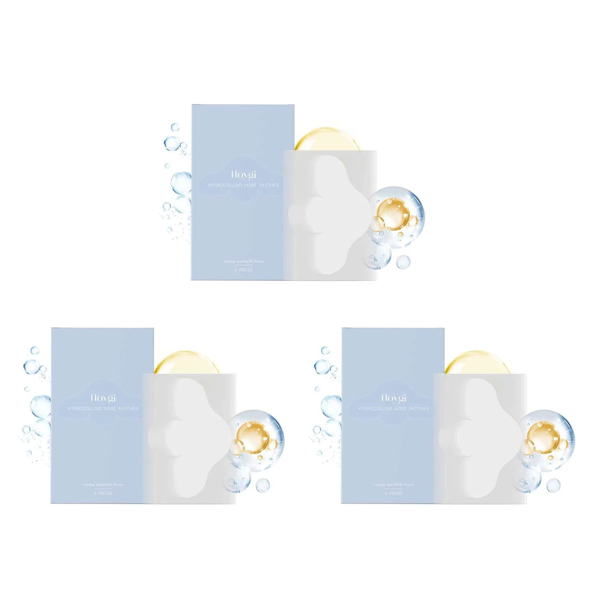 Salicylic Acid Nose Pore Strips & Hydrocolloid Patches | Qme Nose Pore Strips Qme 3 x 8pcs Boxed