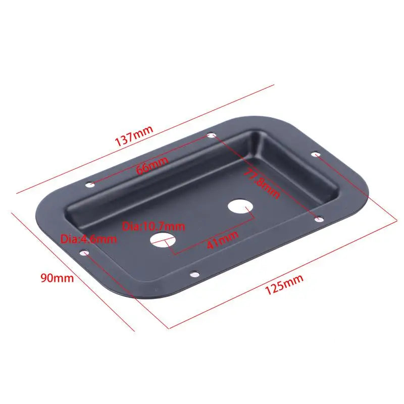 Recessed Speaker Jack Plate Connector – Stage Panel Mount Speaker Jack Plate Qme