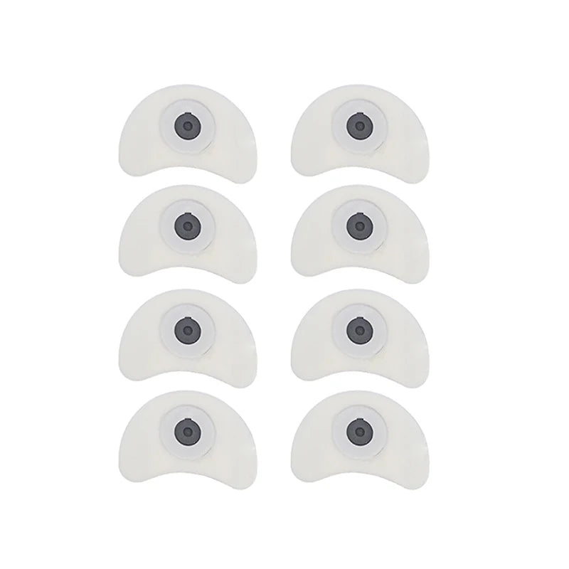 50PCS Disposable ECG Electrode Pads – Pediatric Size White Foam ECG Electrode Pads Qst