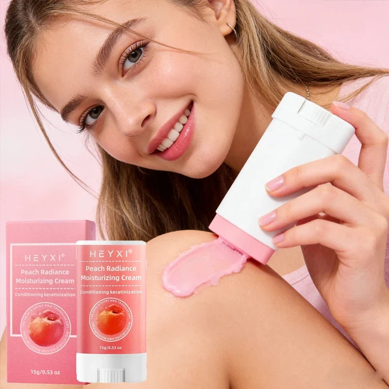 Peach Moisturizer – Lightweight Hydrating Face Cream for Women Face Moisturizer Qme