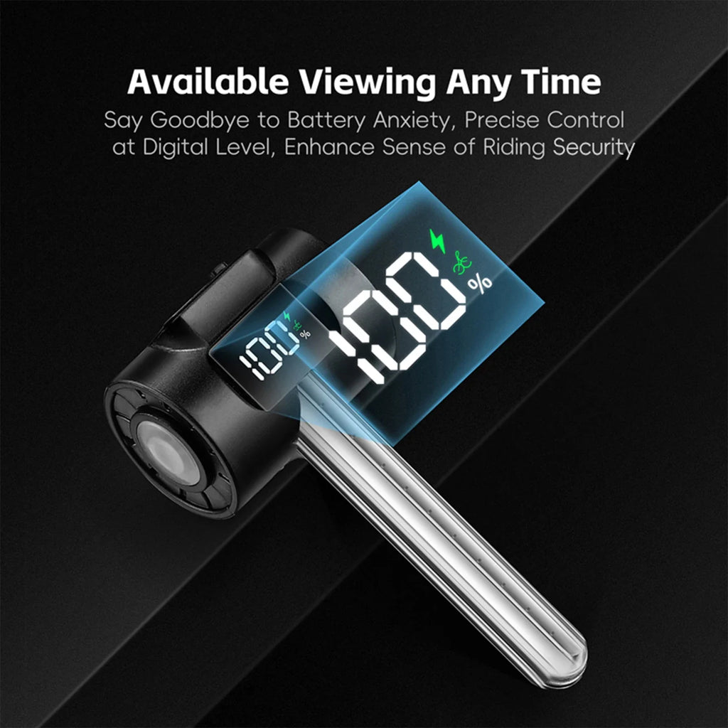 Smart Sensing Navigation Bike Tail Light | 400mAh USB-C Bike Tail Light Qme