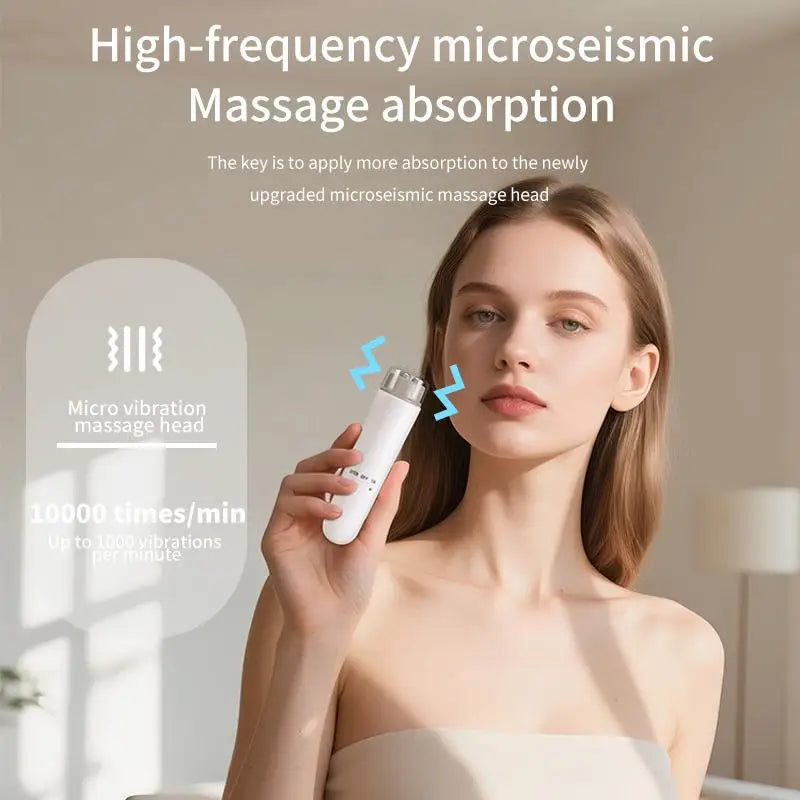 4-in-1 Micro Vibration Eye Massager – Electric Beauty Tool Eye Massager Qst