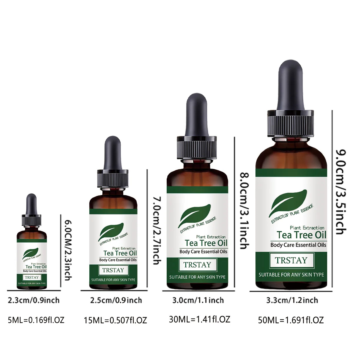 YRFKT Tea Tree Oil Facial Serum – Anti-Aging Essence Facial Serum Qst