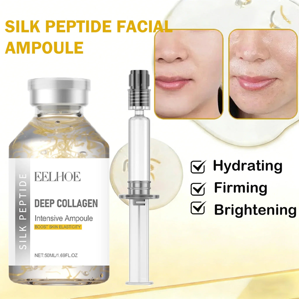 Silk Peptide Lifting Ampoule | Collagen Revitalizing Serum Collagen Lifting Serum Qme