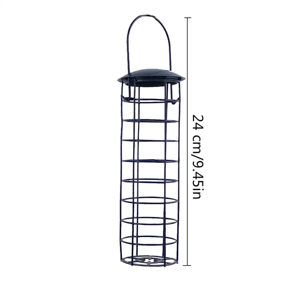 Hanging Wild Bird Suet Ball Feeder Rack | Outdoor Garden Wild Bird Feeder Qme A