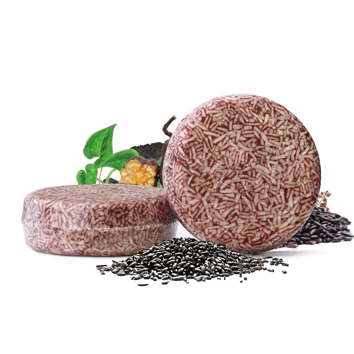 Polygonum Multiflorum Organic Shampoo Bar & Rice Water Soap Solid Shampoo Bar Qme