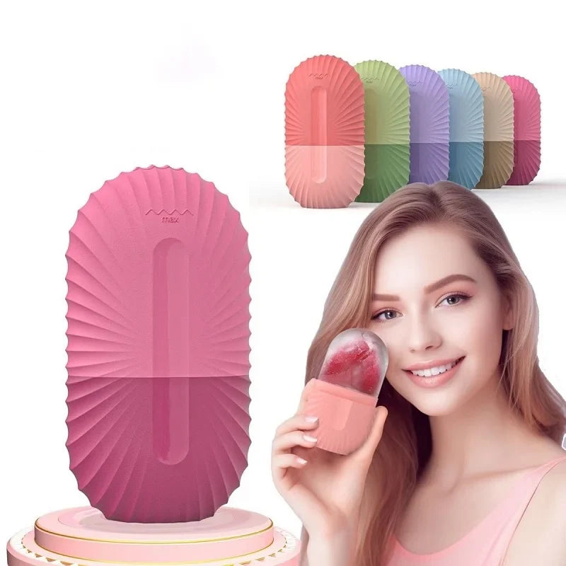 Reusable Ice Face Roller & Stainless Steel Gua Sha Tool Face Roller Gua Sha Qme