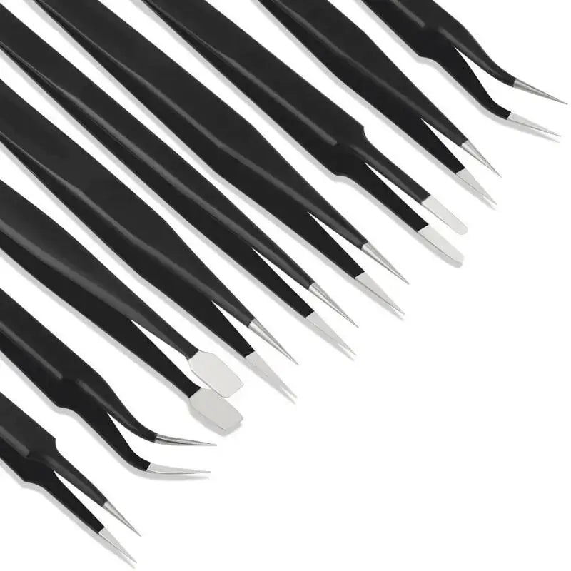 Anti-Static Precision Tweezers – Industrial Grade Stainless Steel Precision Tweezers Qme