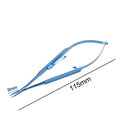 Titanium Alloy Castroviejo Needle Holder with Lock | No Forceps Needle Holder Tool Qme Silver